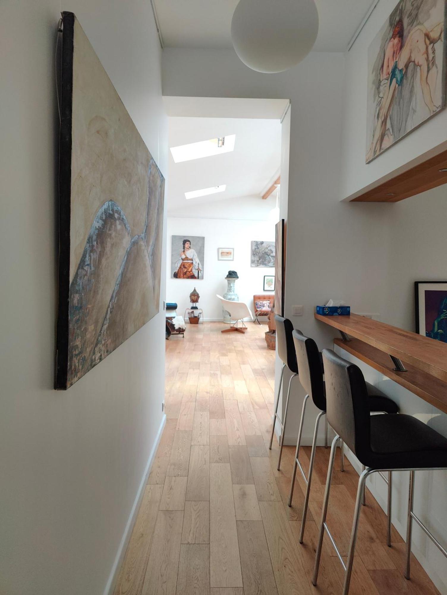 Appartement Loft, Atelier Artiste Montmartre Paris