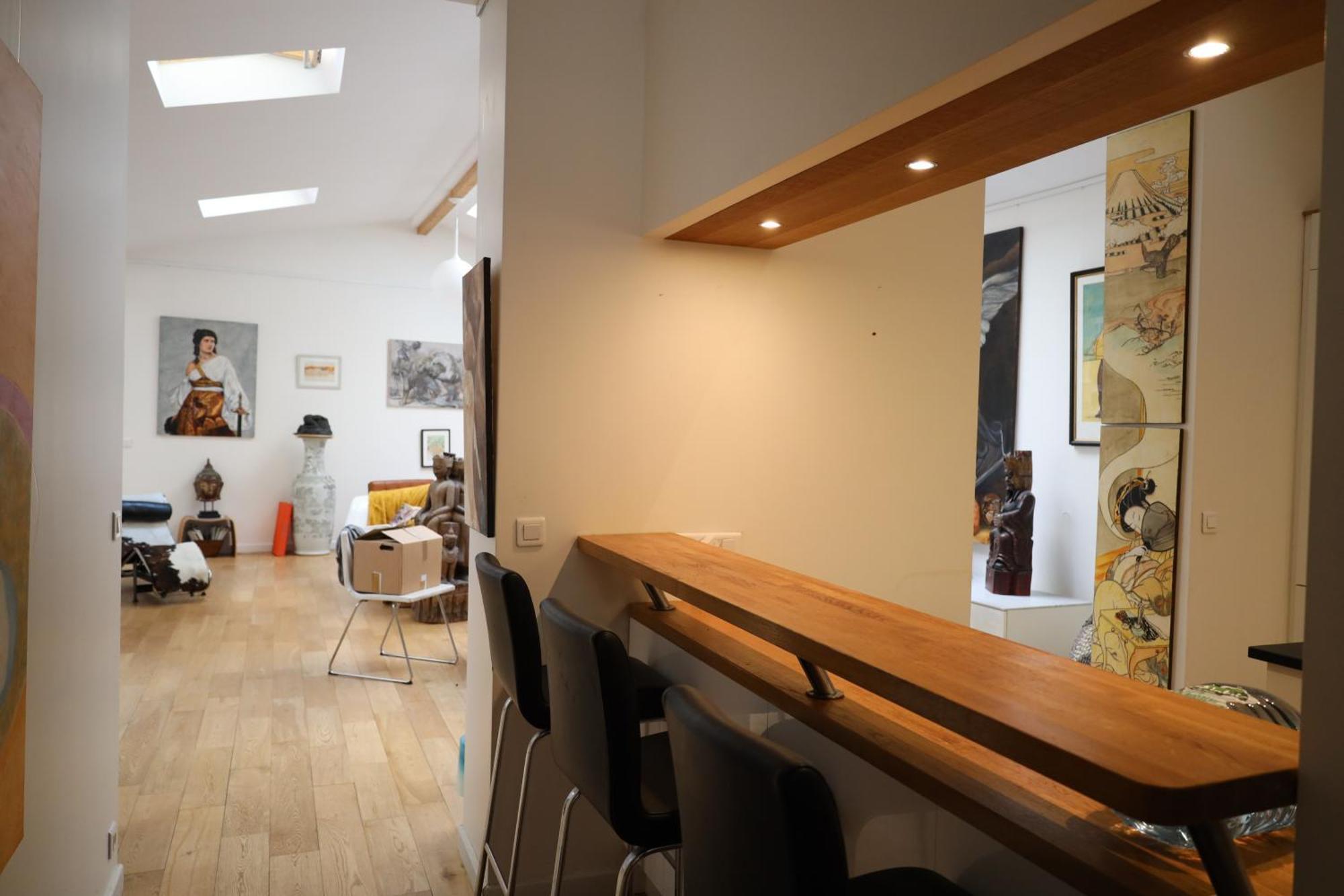 Appartement Loft, Atelier Artiste Montmartre Paris